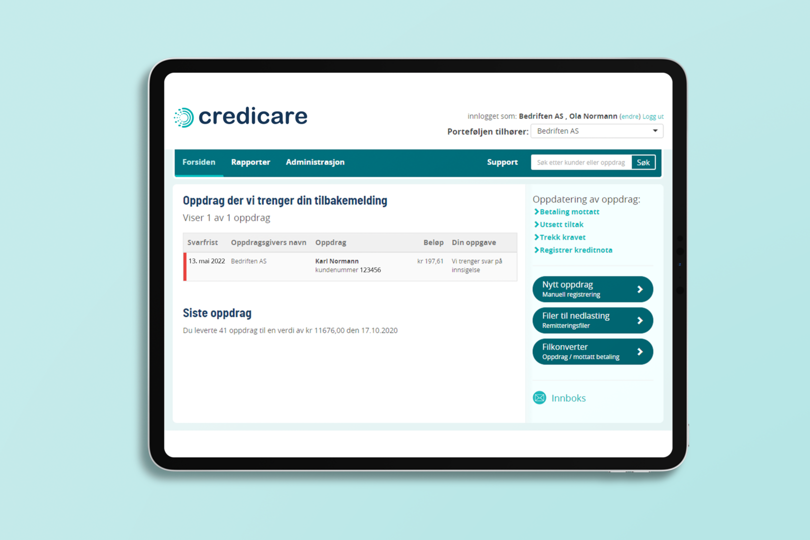 CrediCare - Portal